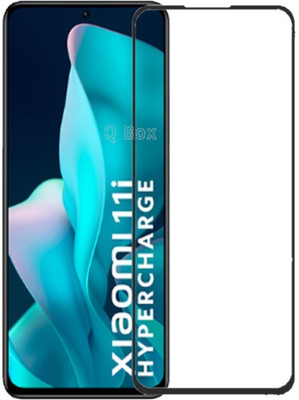 Q Box Edge To Edge Tempered Glass for Xiaomi 11i Hypercharge(Pack of 1)