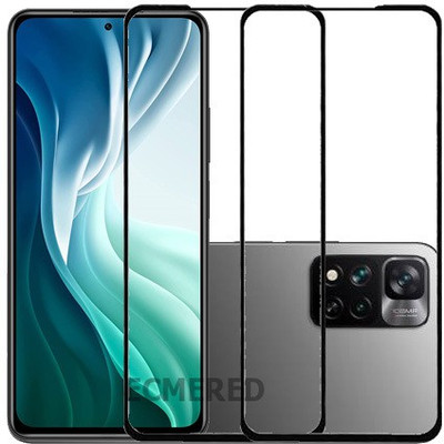 ECMERED Edge To Edge Tempered Glass for Xiaomi 11i(Pack of 2)
