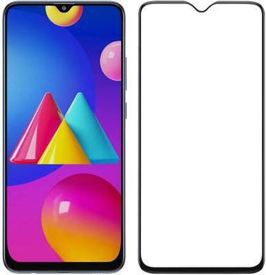 VISHZONE Edge To Edge Tempered Glass for Samsung Galaxy M02s, Samsung Galaxy A03s(Pack of 1)
