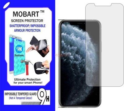 MOBART Impossible Screen Guard for APPLE IPHONE 11 PRO(Pack of 1)
