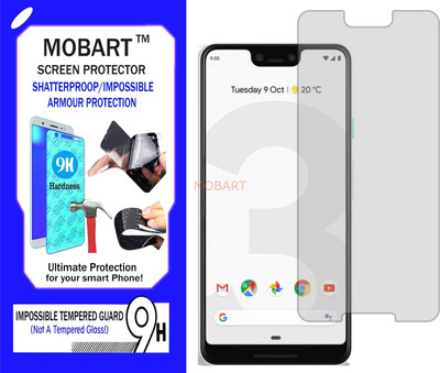MOBART Impossible Screen Guard for GOOGLE PIXEL 3 XL(Pack of 1)