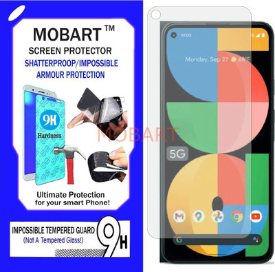 MOBART Impossible Screen Guard for GOOGLE PIXEL 5A 5G(Pack of 1)