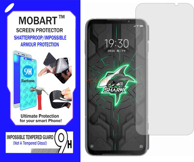 MOBART Impossible Screen Guard for XIAOMI REDMI BLACK SHARK 3 PRO(Pack of 1)