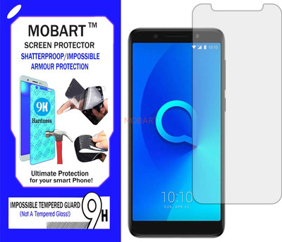 MOBART Impossible Screen Guard for Alcatel 3X 2018(Pack of 1)