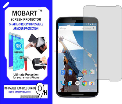 MOBART Impossible Screen Guard for Motorola Nexus 6(Pack of 1)