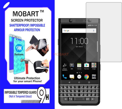 MOBART Impossible Screen Guard for BLACKBERRY KEYONE(Pack of 1)