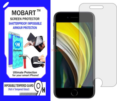 MOBART Impossible Screen Guard for APPLE IPHONE SE 2020(Pack of 1)