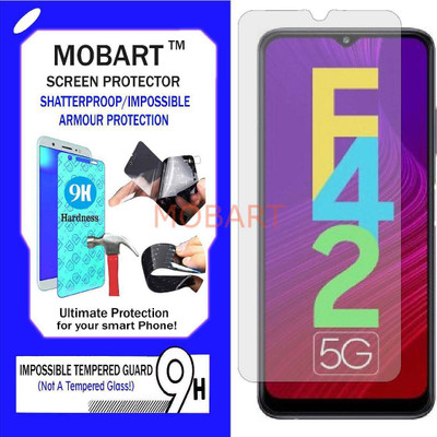 MOBART Impossible Screen Guard for SAMSUNG GALAXY F42(Pack of 1)