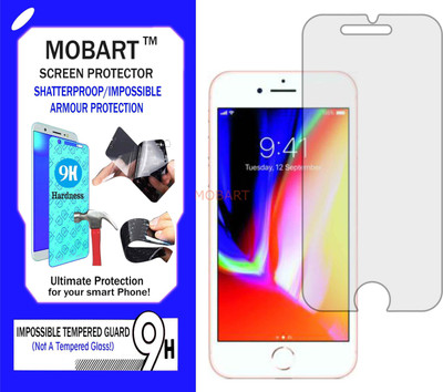 MOBART Impossible Screen Guard for IPHONE 8 S(Pack of 1)