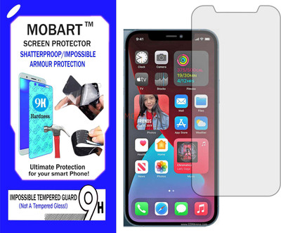MOBART Impossible Screen Guard for IPHONE 12 PRO MAX(Pack of 1)
