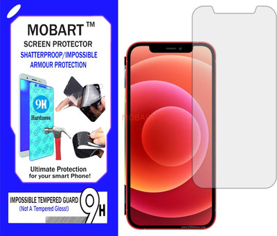 MOBART Impossible Screen Guard for APPLE IPHONE 12 PRO(Pack of 1)