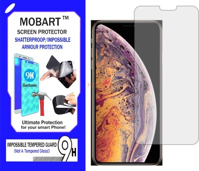 MOBART Impossible Screen Guard for Apple iPhone XS Max(Pack of 1)