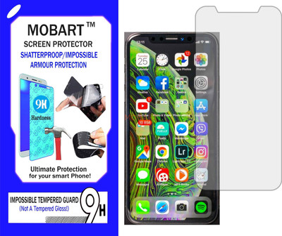 MOBART Impossible Screen Guard for Apple iPhone XS(Pack of 1)