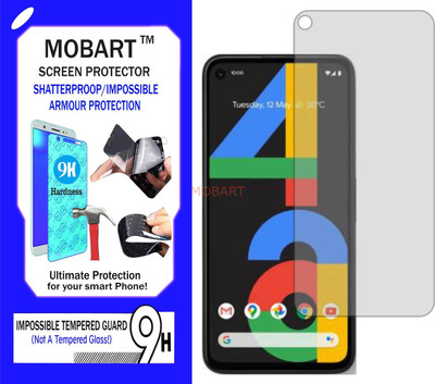 MOBART Impossible Screen Guard for GOOGLE PIXEL 4A(Pack of 1)