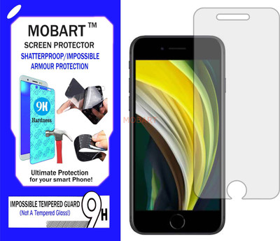 MOBART Impossible Screen Guard for I PHONE SE 2(Pack of 1)