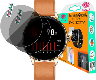 daffin Screen Guard for Fire Boltt Terra SMART WATCH(Pack of 2)