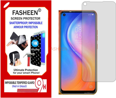Fasheen Tempered Glass Guard for TECNO SPARK 5 KE5 (Flexible Shatterproof)(Pack of 1)