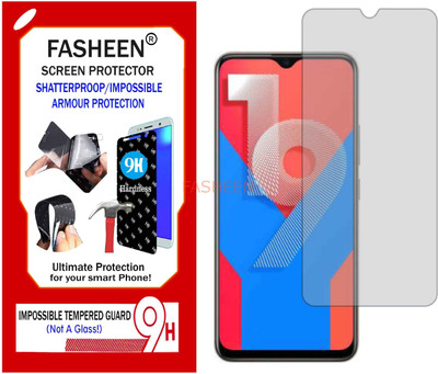 Fasheen Tempered Glass Guard for VIVO Y19 (Flexible Shatterproof)(Pack of 1)