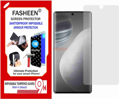 Fasheen Tempered Glass Guard for VIVO X60 5G (Flexible Shatterproof)(Pack of 1)