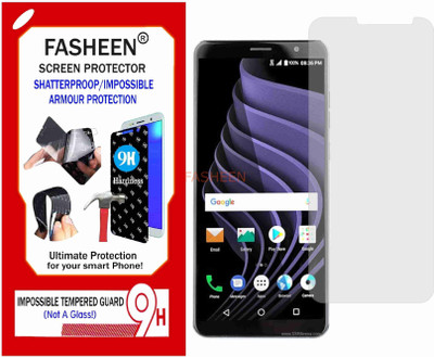 Fasheen Tempered Glass Guard for ZTE BLADE MAX VIEW (Flexible Shatterproof)(Pack of 1)