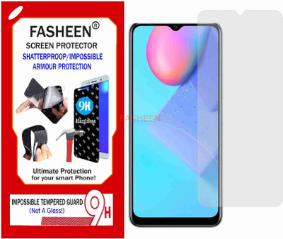 Fasheen Tempered Glass Guard for VIVO Y20 2021 (Flexible Shatterproof)(Pack of 1)