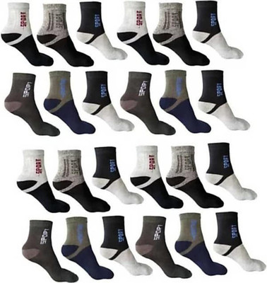 VIPUN Men Ankle Length(Pack of 12)