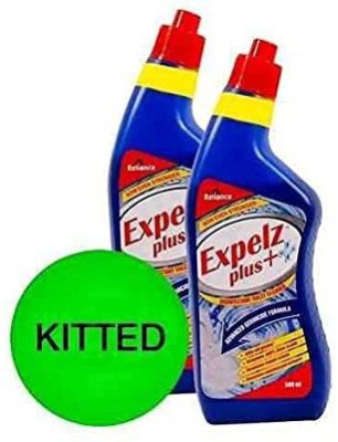 expelz BL-WL-110 Pack of 2 Regular Liquid Toilet Cleaner(2 x 500 ml)