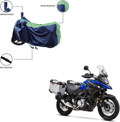 Pop Shade Two Wheeler Cover for Suzuki(Green)