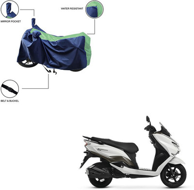 Home Ark Two Wheeler Cover for Suzuki(Burgman Street 125, Green)