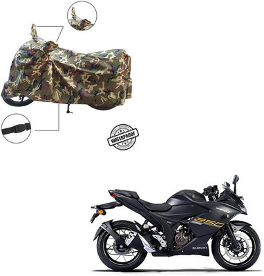 Pop Shade Waterproof Two Wheeler Cover for Suzuki(Gixxer SF 250, Multicolor)