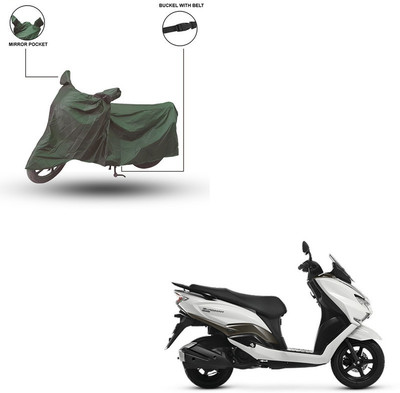 Home Ark Two Wheeler Cover for Suzuki(Burgman Street, Green)