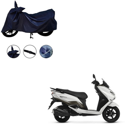 Home Ark Two Wheeler Cover for Suzuki(Burgman Street, Blue)