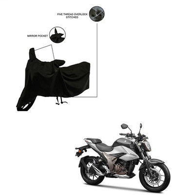 Home Ark Two Wheeler Cover for Suzuki(Gixxer 250, Black)