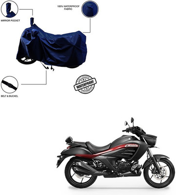Pop Shade Waterproof Two Wheeler Cover for Suzuki(Intruder, Blue)