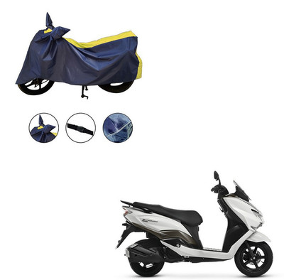 Home Ark Two Wheeler Cover for Suzuki(Burgman Street, Yellow)