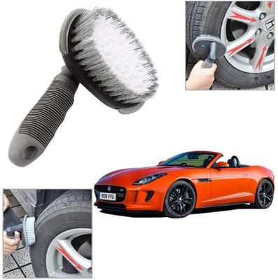 KOZDIKO Plastic Vehicle Washing  Tyre Cleaner Brush(Pack Of 1)