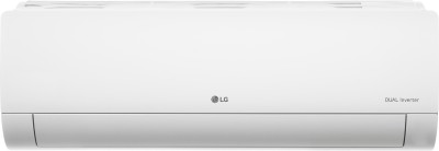 LG 2 Ton 3 Star Split Dual Inverter Super Convertible 6-in-1 Cooling HD Filter with Anti-Virus Protection AC - White(PS-Q24HNXE, Copper Condenser)