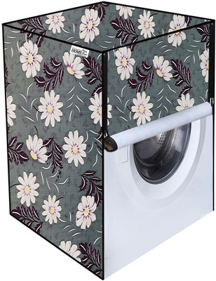 wellhome decor Furnishing Front Loading Washing Machine  Cover(Width: 64 cm, Light Blue)