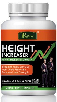 Riffway Height Increaser Ayurvedic Pills For Speed Up Grow Taller In All Ages