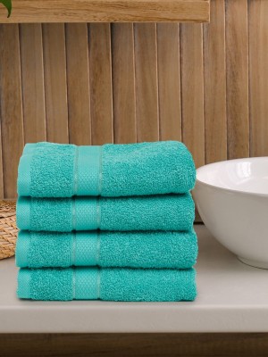 CREEVA Cotton 525 GSM Hand Towel Set(Pack of 4)