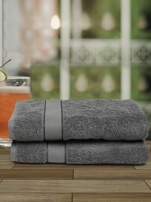 CREEVA Cotton 525 GSM Bath Towel Set(Pack of 2)