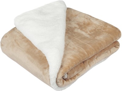 BSB HOME Self Design Crib Crib Baby Blanket for  Heavy Winter(Polyester, Grey)