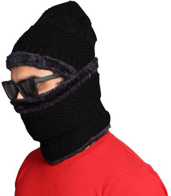 HINGOL Solid Beanie Cap(Pack of 2)