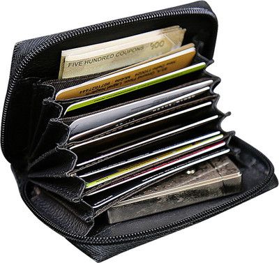 Style 98 7 Card Holder(Set of 1, Black)