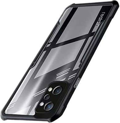 mobies Back Cover for Realme GT Neo 2 (Transparent, Black, Grip Case)(Transparent, Black, Flexible, Pack of: 1)