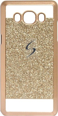 Coverage Back Cover for SAMSUNG Galaxy J7 -SM-J710F 2016(Gold, Hard Case, Pack of: 1)