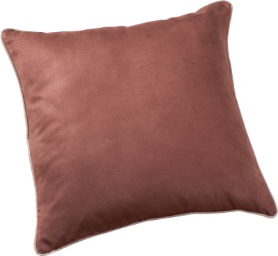 nestroots Silk Cushions Cover(40 cm*40 cm, Brown)