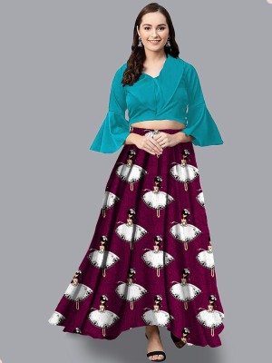 Nilkanth Fashion Women Kurta Skirt Set