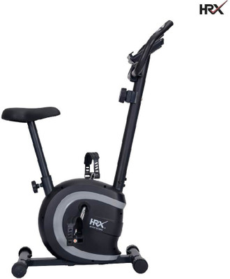HRX Ignite CB500 Magnetic With 2.5Kg Flywheel and 8 level Tension with 100 Kg Weight Upright Stationary Exercise Bike(Black, Grey) deal from flipkart