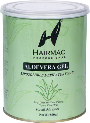 Hairmac Professional Liposoluble Depilatory Wax - AloeVera Gel Wax(800 ml)